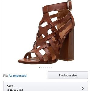 Brand new Qupid gladiator summer heels